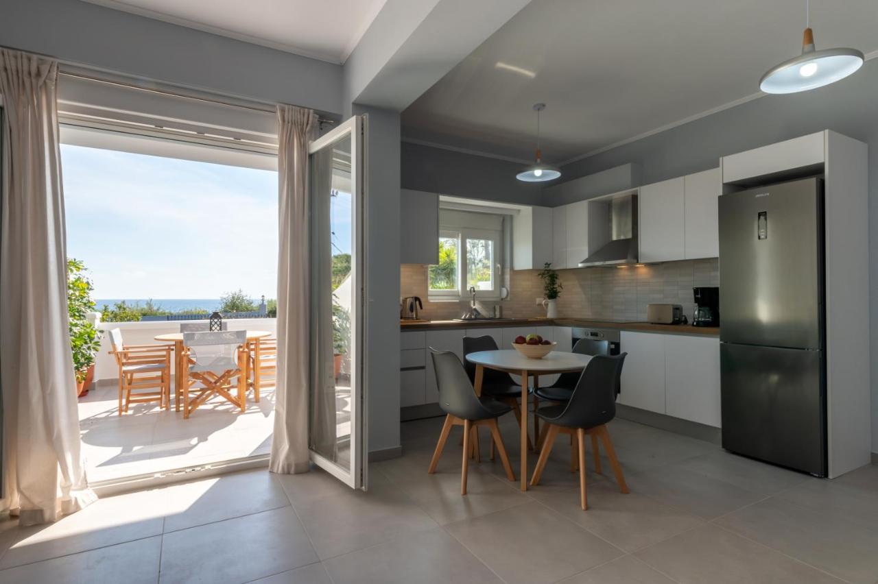 Rizes Seaside Homes Vromonerion ภายนอก รูปภาพ